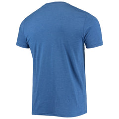 Milwaukee Brewers Homage Hand-Drawn Logo Tri-Blend T-Shirt - Royal - MLB Sale