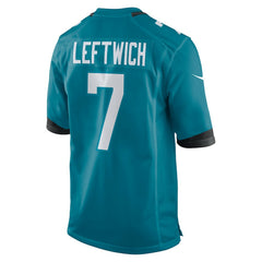 Nike Byron Leftwich Jacksonville Jaguars Retired Player Game Jersey Teal