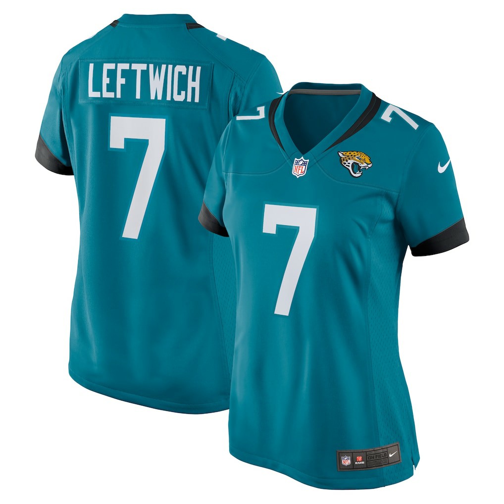 Nike Byron Leftwich Jacksonville Jaguars Women's Retired Player Game Jersey Teal