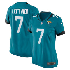 Nike Byron Leftwich Jacksonville Jaguars Women's Retired Player Game Jersey Teal