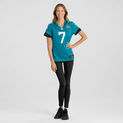 Nike Byron Leftwich Jacksonville Jaguars Women's Retired Player Game Jersey Teal