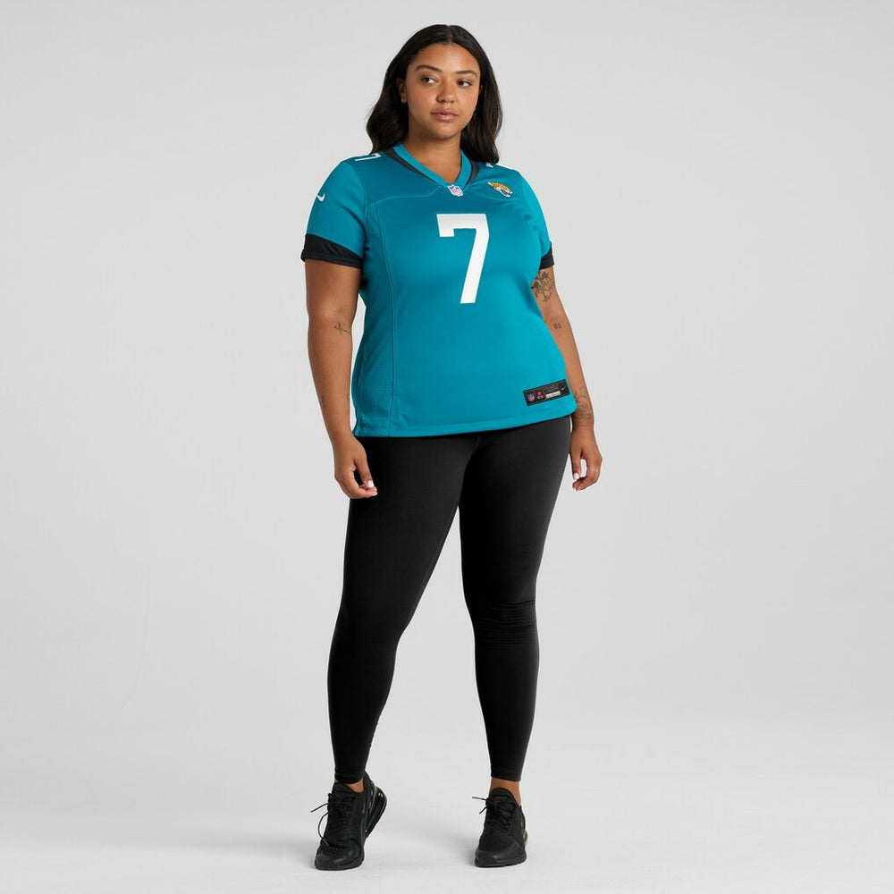Nike Byron Leftwich Jacksonville Jaguars Women's Retired Player Game Jersey Teal