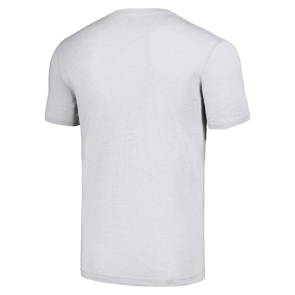 Chicago Cubs Homage Hyper Local Tri-Blend T-Shirt - Ash - MLB Lifestyle