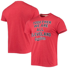 Cleveland Guardians Homage Hyper Local Tri-Blend T-Shirt - Red - MLB Sale