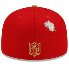 San Francisco 49ers New Era NFL x Staple Collection 59FIFTY Fitted Hat Scarlet/Gold