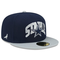 Dallas Cowboys New Era NFL x Staple Collection 59FIFTY Fitted Hat Navy/Gray