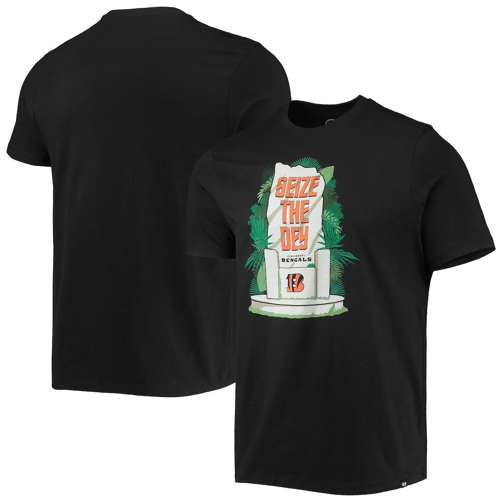 47 brand Cincinnati Bengals '47 Logo Super Rival T-Shirt Black