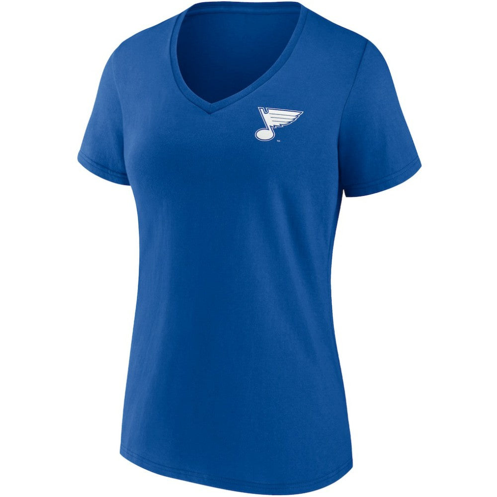 St. Louis Blues Fanatics Women's Team Mother's Day V-Neck T-Shirt - Blue - NHL 4720216