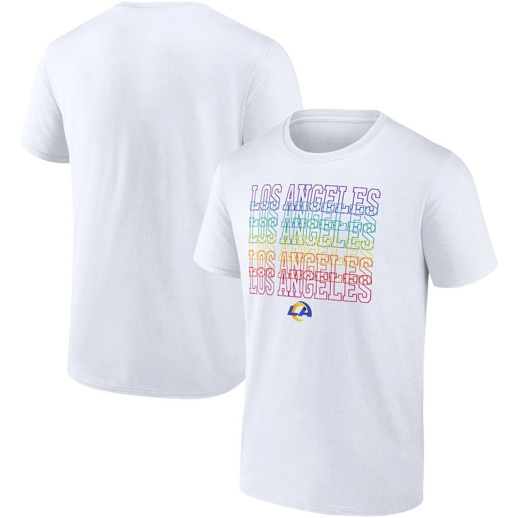 Fanatics Los Angeles Rams City Pride Team T-Shirt White