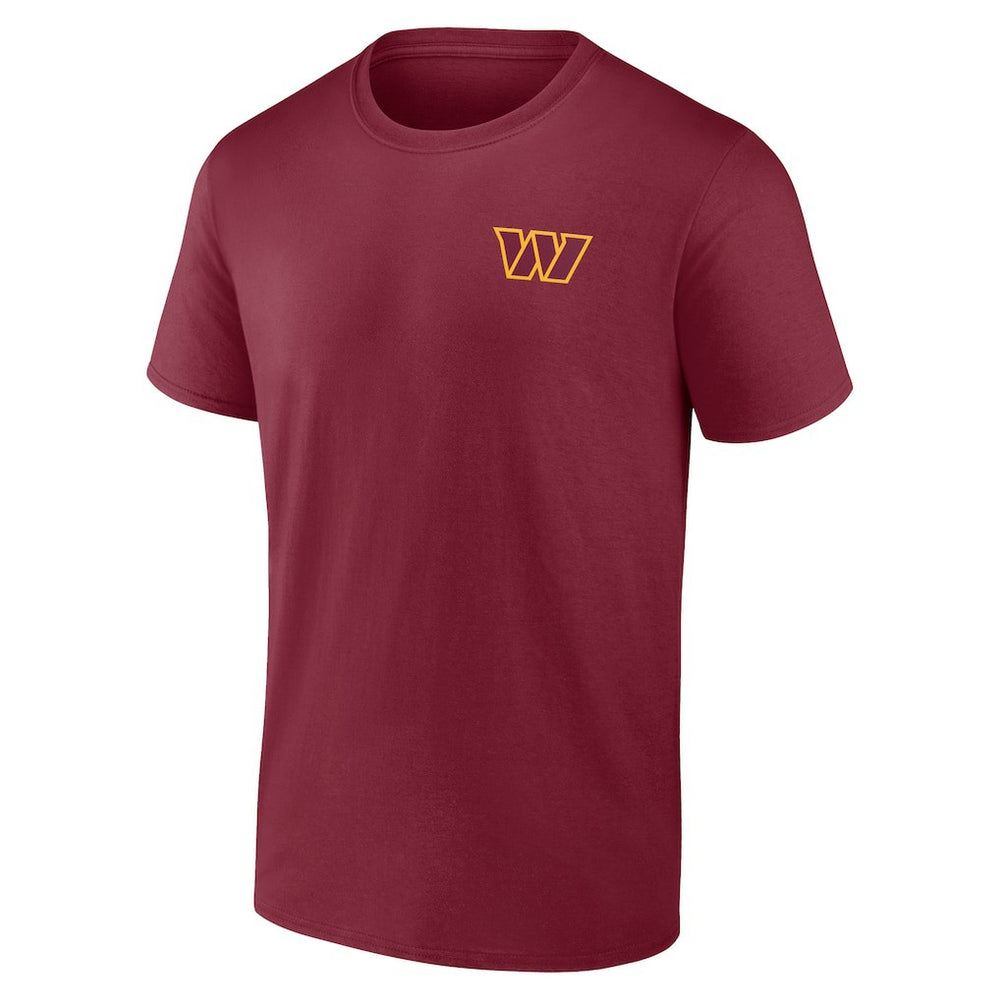 Fanatics Washington Commanders Team #1 Dad T-Shirt Burgundy