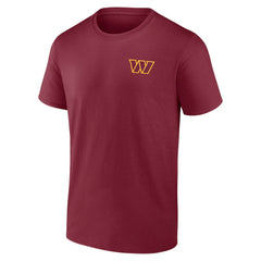 Fanatics Washington Commanders Team #1 Dad T-Shirt Burgundy