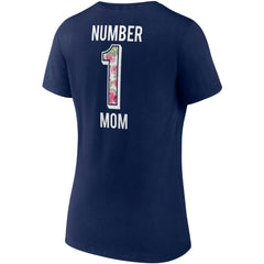 Fanatics Denver Broncos Women's Team Mother's Day V-Neck T-Shirt Navy