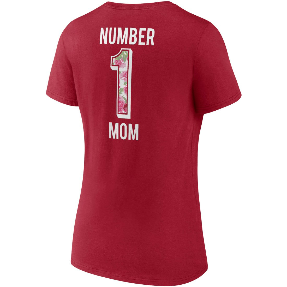 Fanatics Tampa Bay Buccaneers Women's Team Mother's Day V-Neck T-Shirt Red