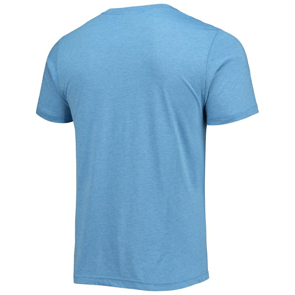 Dallas Mavericks Homage NBA x Spongebob Collab Tri-Blend T-Shirt Light Blue