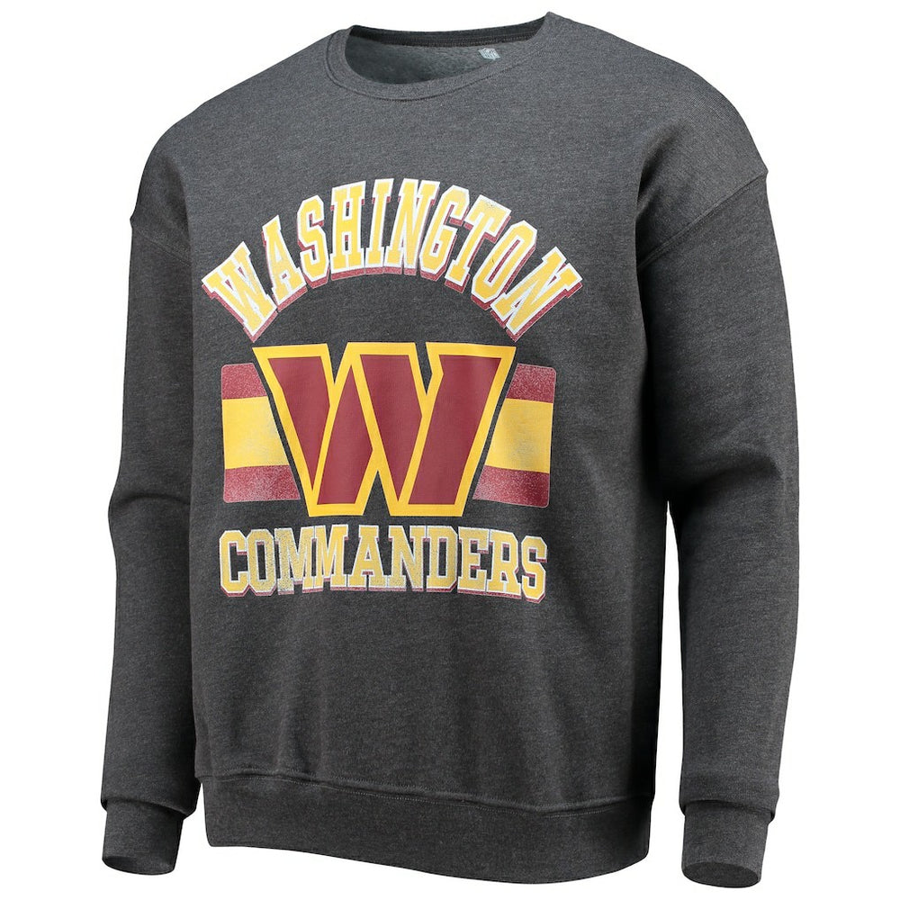 Fanatics Washington Commanders NFL x Darius Rucker Collection Sponge Fleece Pullover Sweatshirt Charcoal