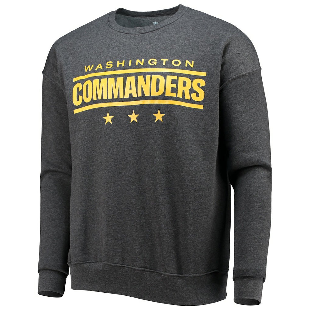 Fanatics Washington Commanders NFL x Darius Rucker Collection Star Sponge Fleece Pullover Sweatshirt Charcoal