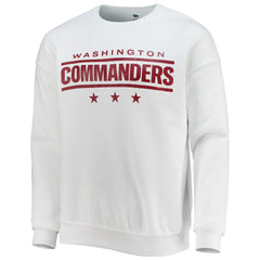 Fanatics Washington Commanders NFL x Darius Rucker Collection Star Sponge Fleece Pullover Sweatshirt White