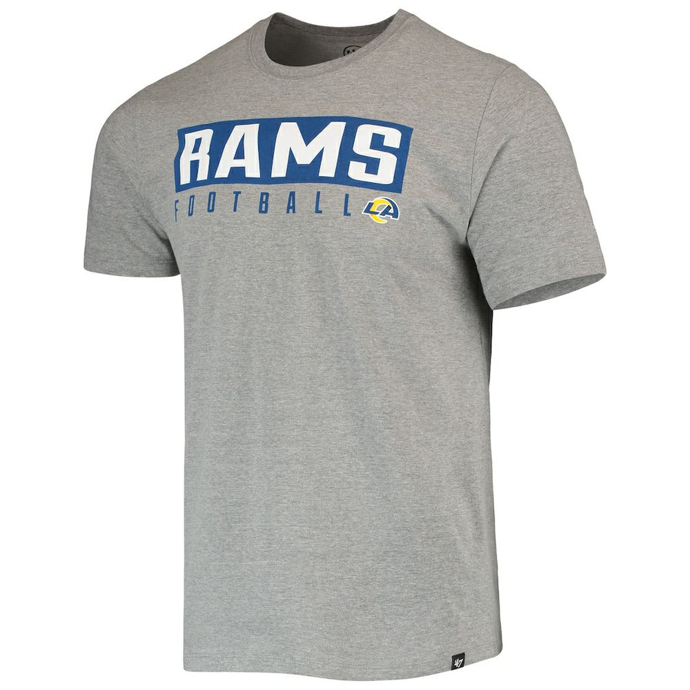 47 brand Los Angeles Rams '47 Major Super Rival T-Shirt Gray