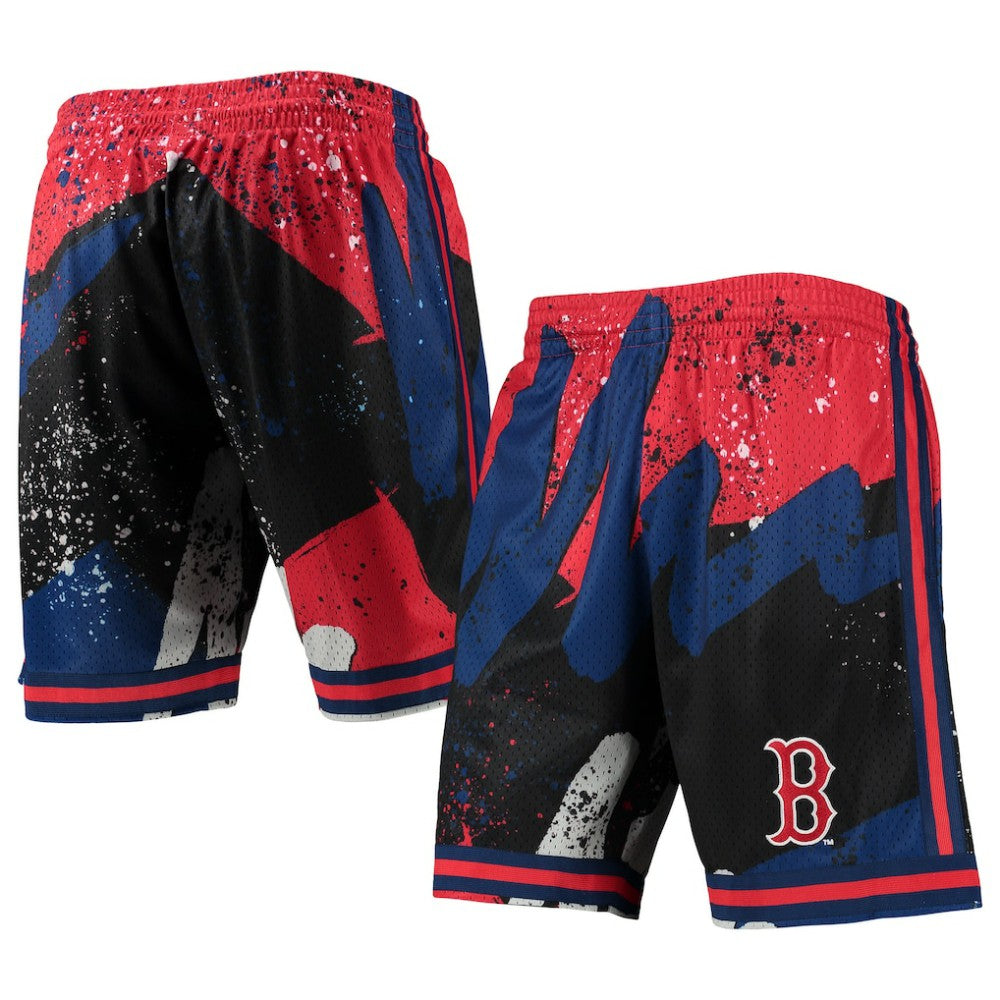Boston Red Sox Mitchell & Ness Hyper Hoops Shorts - Red - Mitchell & Ness Discount