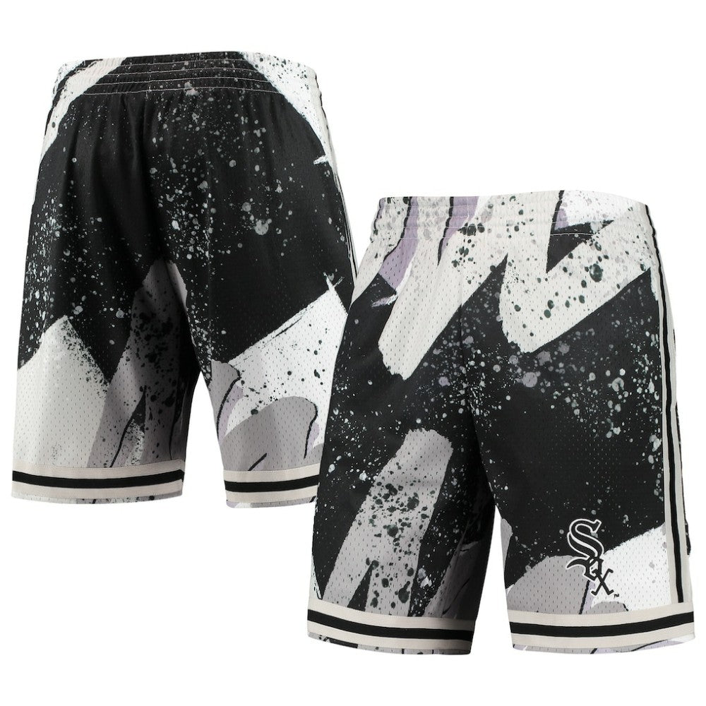 Chicago White Sox Mitchell & Ness Hyper Hoops Shorts - Black - Mitchell & Ness Sale