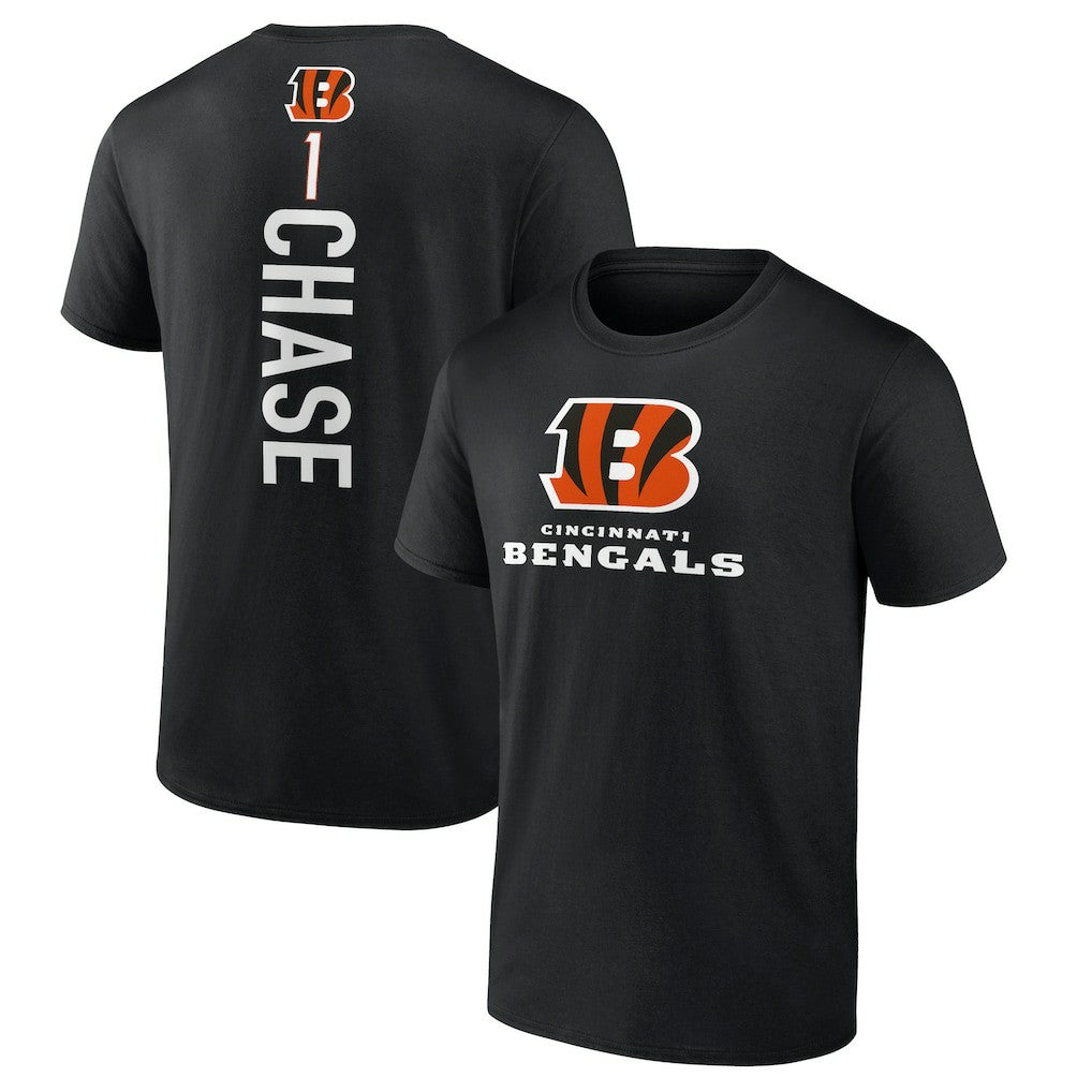 Ja'Marr Chase Cincinnati Bengals Playmaker T-Shirt Black
