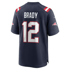 Nike Tom Brady New England Patriots Game Retired Player Jersey Navy