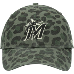Miami Marlins '47 Women's Bagheera Clean Up Adjustable Hat - Green - 47 brand Discount