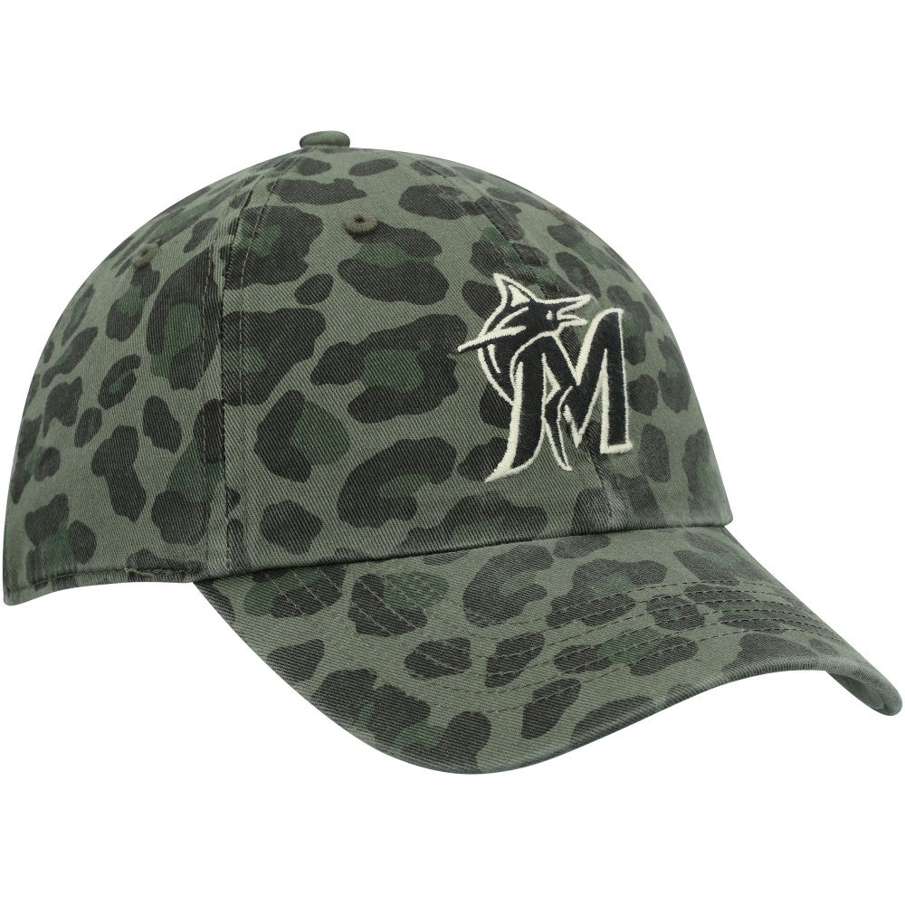 Miami Marlins '47 Women's Bagheera Clean Up Adjustable Hat - Green - 47 brand Discount
