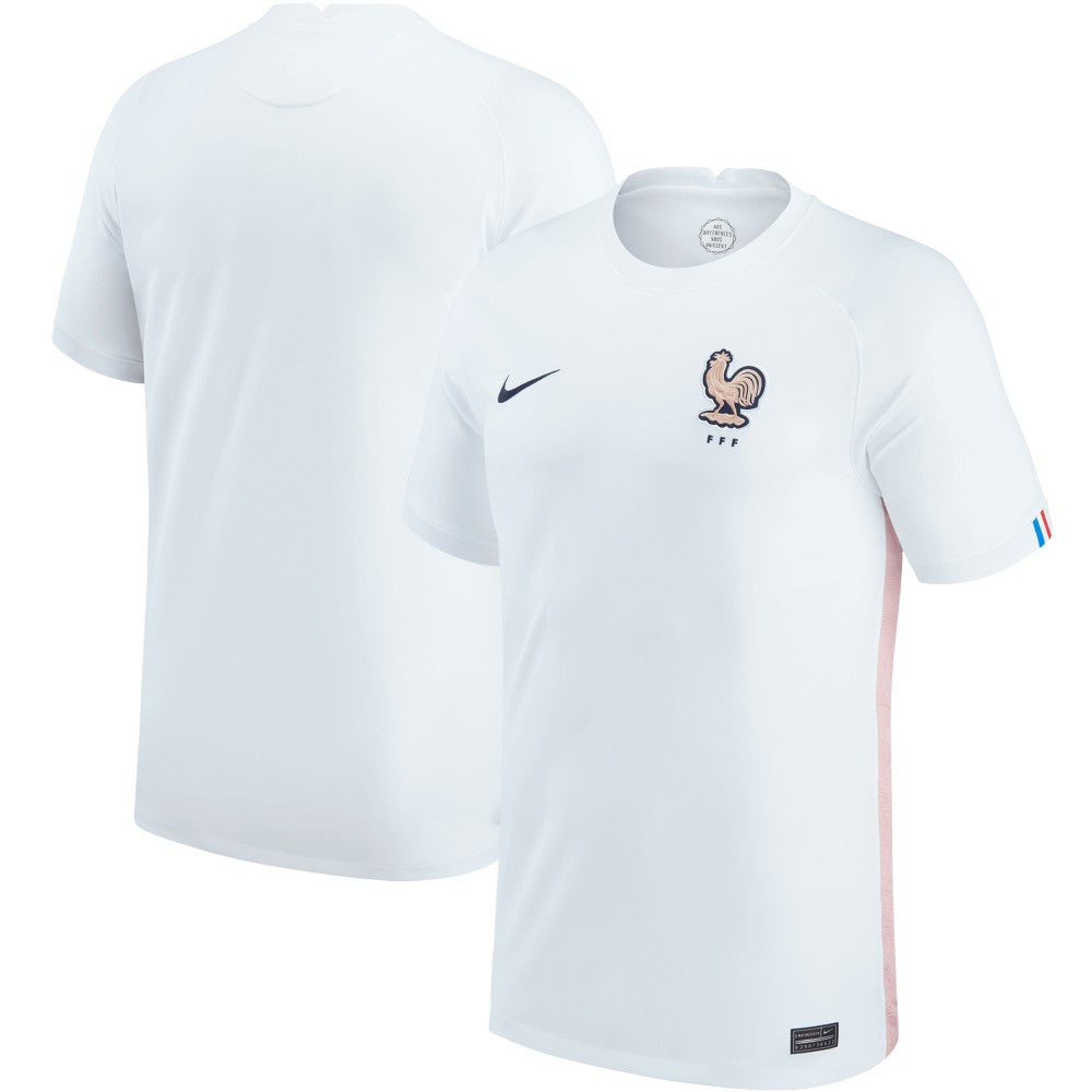 France Women's National Team 2022/23 Away Replica Blank Jersey White - Nike for sale