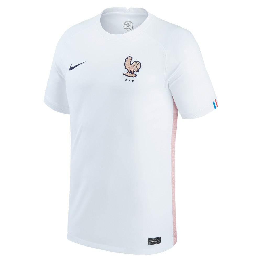 France Women's National Team 2022/23 Away Replica Blank Jersey White - Nike for sale