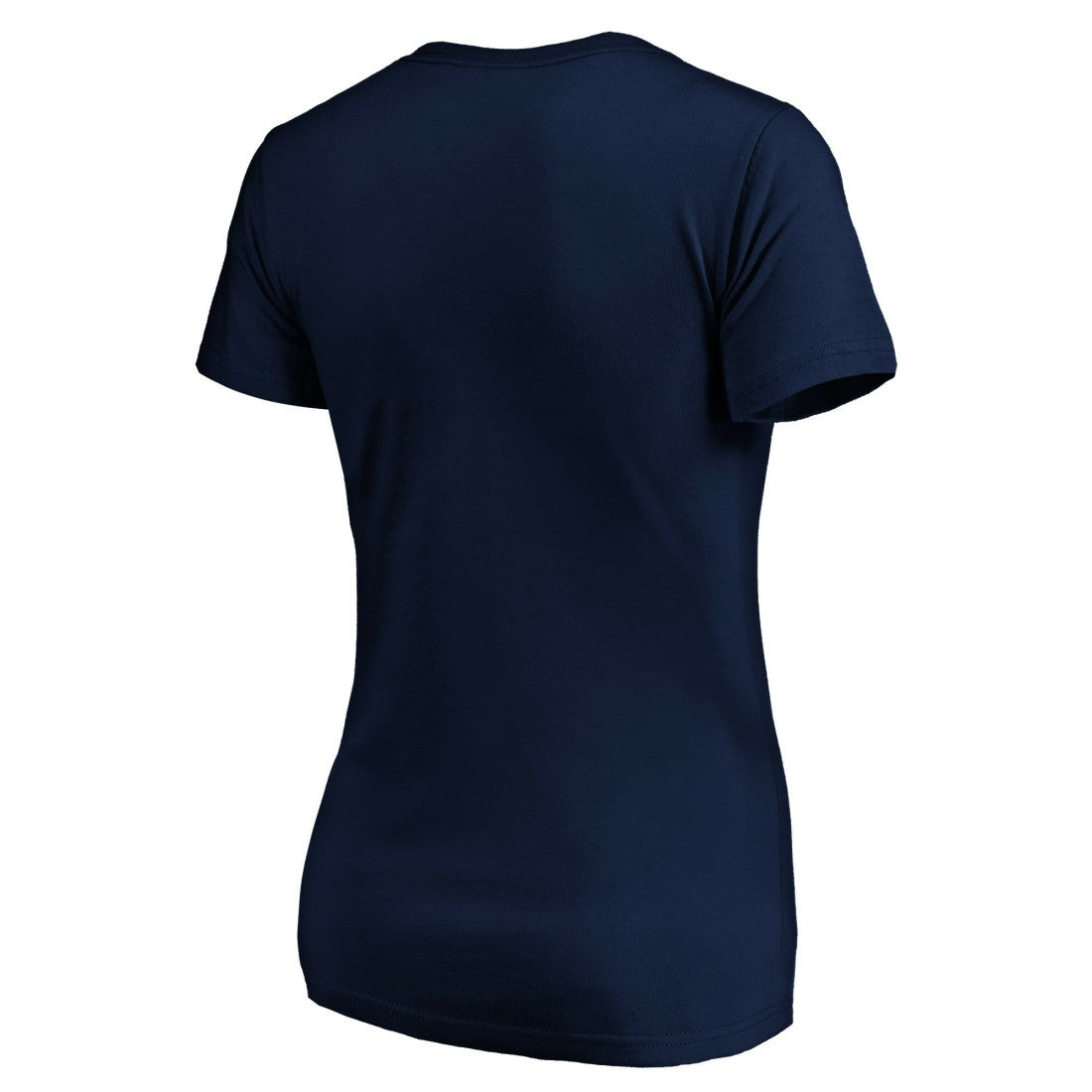 Seattle Seahawks Women's Banner Wave V-Neck T-Shirt College Navy