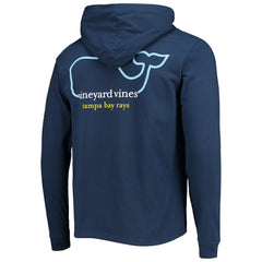 Tampa Bay Rays Vineyard Vines Long Sleeve Hoodie T-Shirt - Navy - MLB Sale