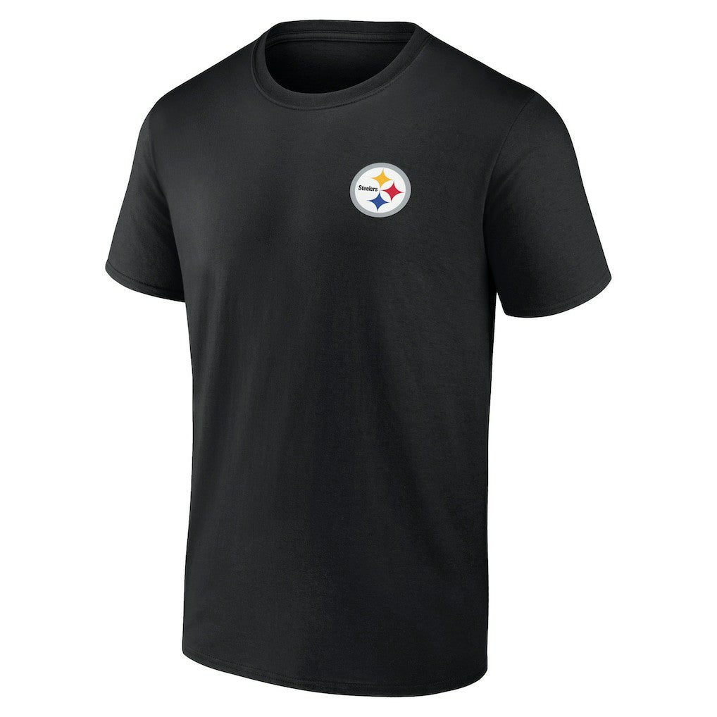 Pittsburgh Steelers Number One Dad T-Shirt Black