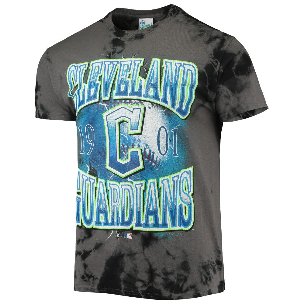 Cleveland Guardians '47 Wonder Boy Vintage Tubular T-Shirt - Charcoal - 47 brand Lifestyle