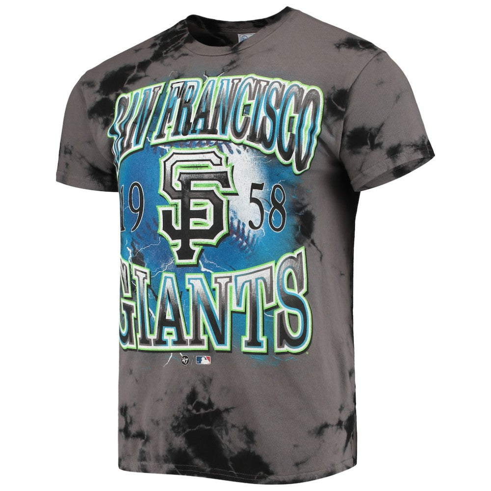 San Francisco Giants '47 Wonder Boy Vintage Tubular T-Shirt - Charcoal - 47 brand Online