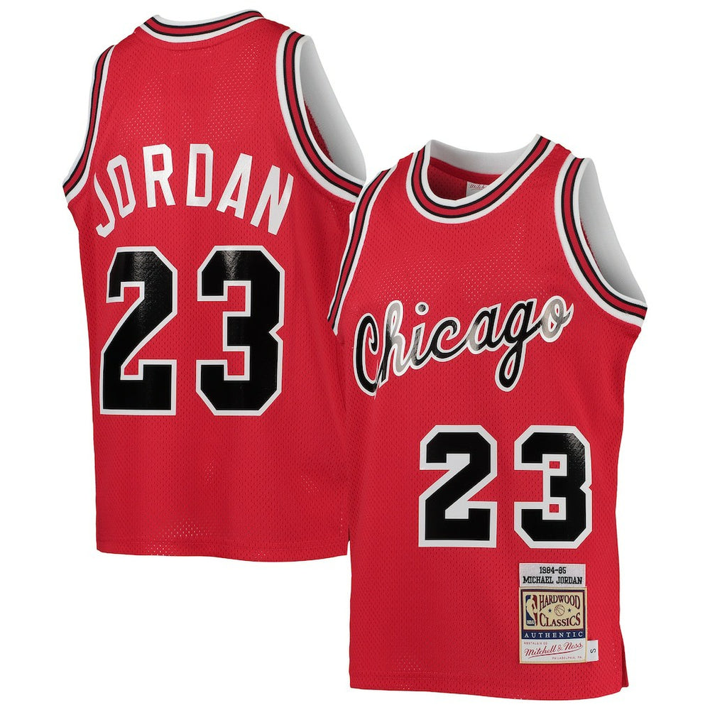 Michael Jordan Chicago Bulls Youth 1984/85 Hardwood Classics Authentic Jersey for sale Red | Mitchell & Ness discount