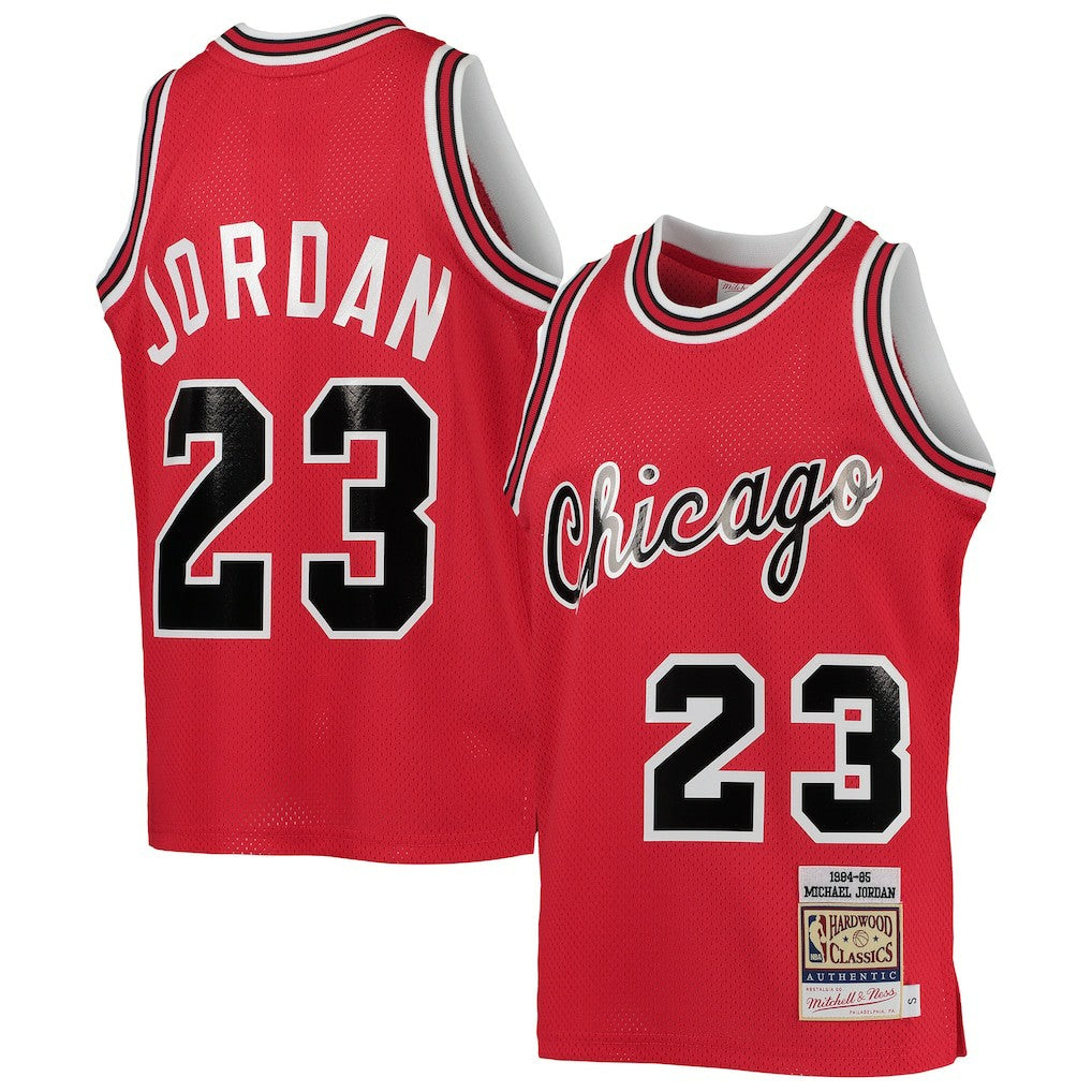 Michael Jordan Chicago Bulls Youth 1984/85 Hardwood Classics Authentic Jersey for sale Red | Mitchell & Ness discount