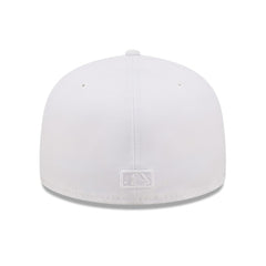 Colorado Rockies New Era White on White 59FIFTY Fitted Hat - New Era Lifestyle