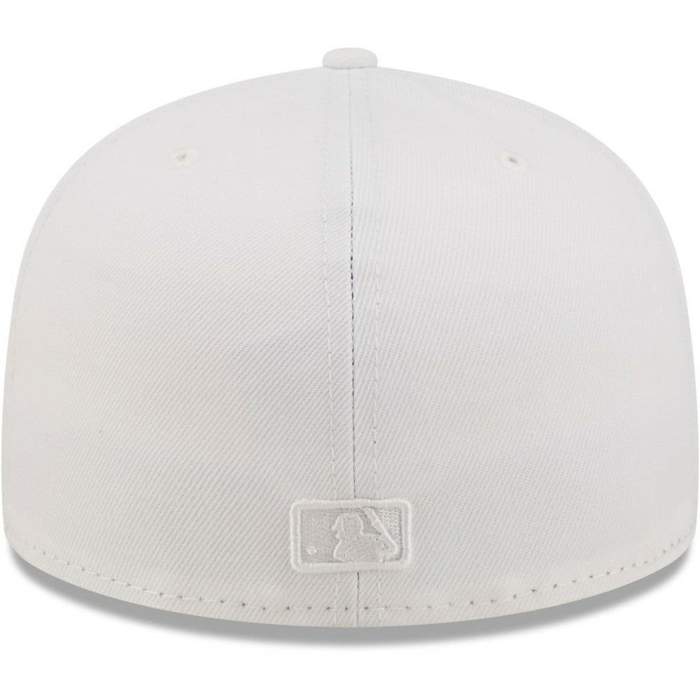 Chicago Cubs New Era White on White 59FIFTY Fitted Hat - New Era Online