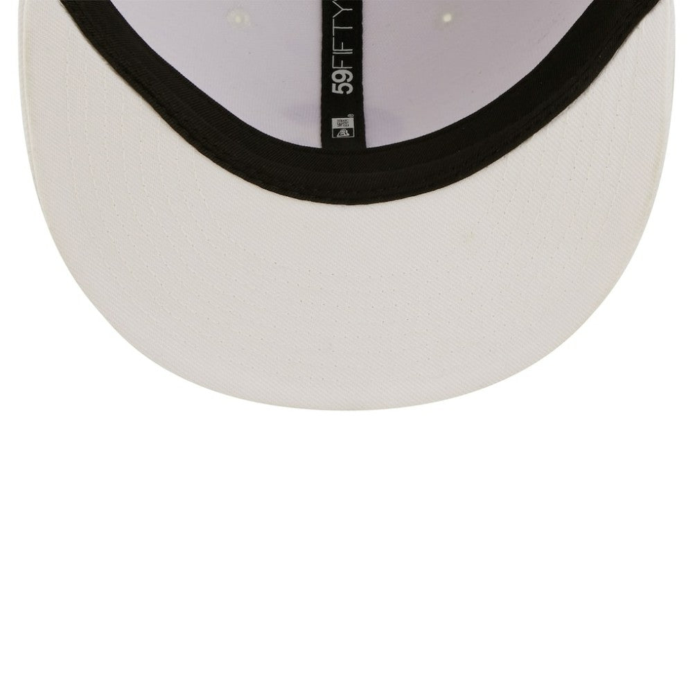 Chicago Cubs New Era White on White 59FIFTY Fitted Hat - New Era Online
