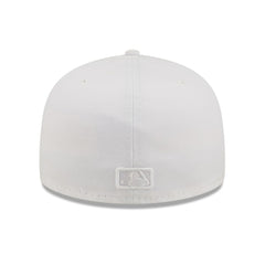 Atlanta Braves New Era White on White 59FIFTY Fitted Hat - New Era Online