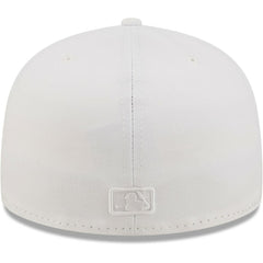 Toronto Blue Jays New Era White on White 59FIFTY Fitted Hat - New Era Sale