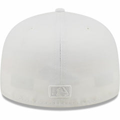 Minnesota Twins New Era White on White 59FIFTY Fitted Hat - New Era Sale