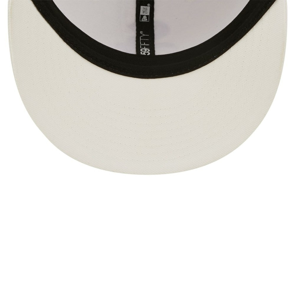 Chicago White Sox New Era White on White 59FIFTY Fitted Hat - New Era Discount