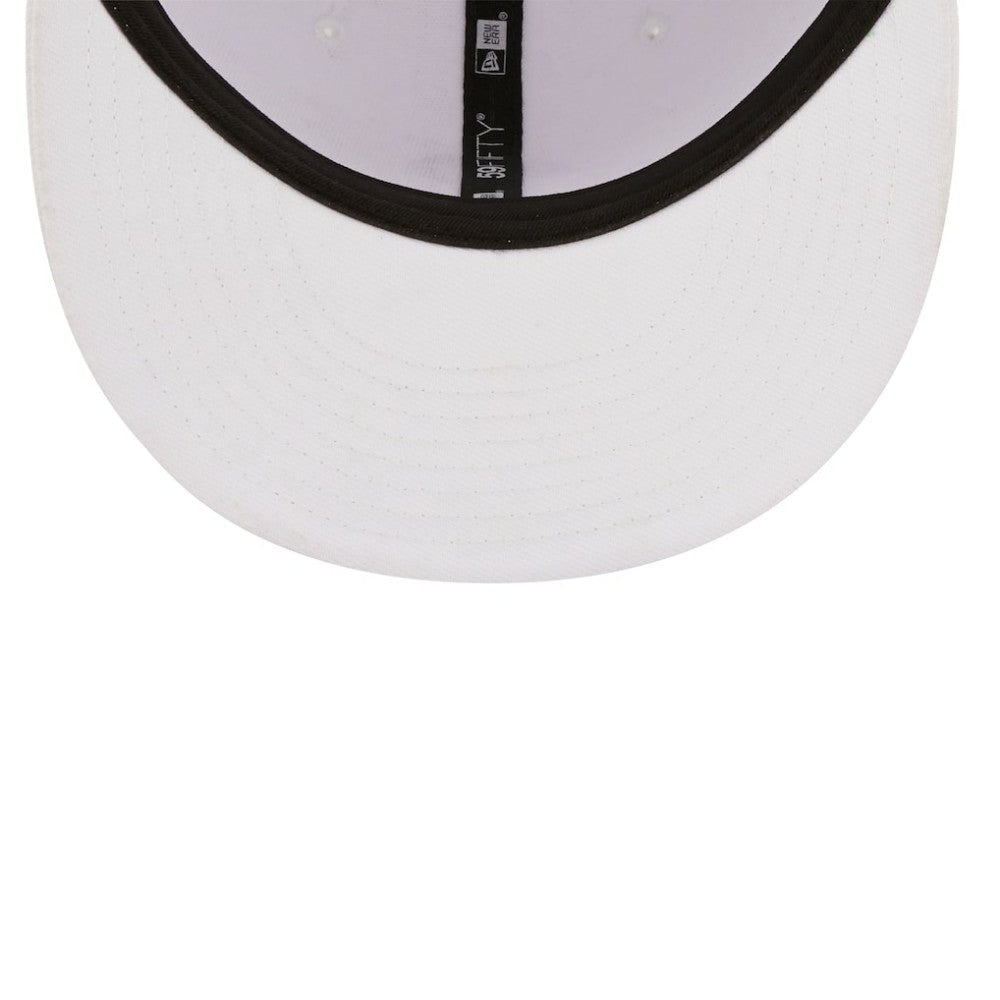 Philadelphia Phillies New Era White on White 59FIFTY Fitted Hat - New Era Discount