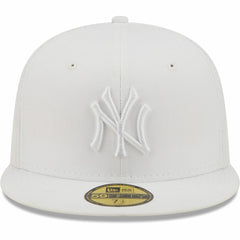New York Yankees New Era White on White 59FIFTY Fitted Hat - New Era Sale
