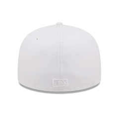 San Diego Padres New Era White on White 59FIFTY Fitted Hat - New Era Online