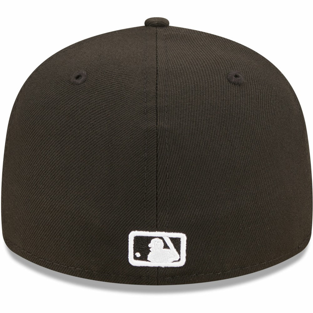 Milwaukee Brewers New Era Black & White Low Profile 59FIFTY Fitted Hat - New Era Online