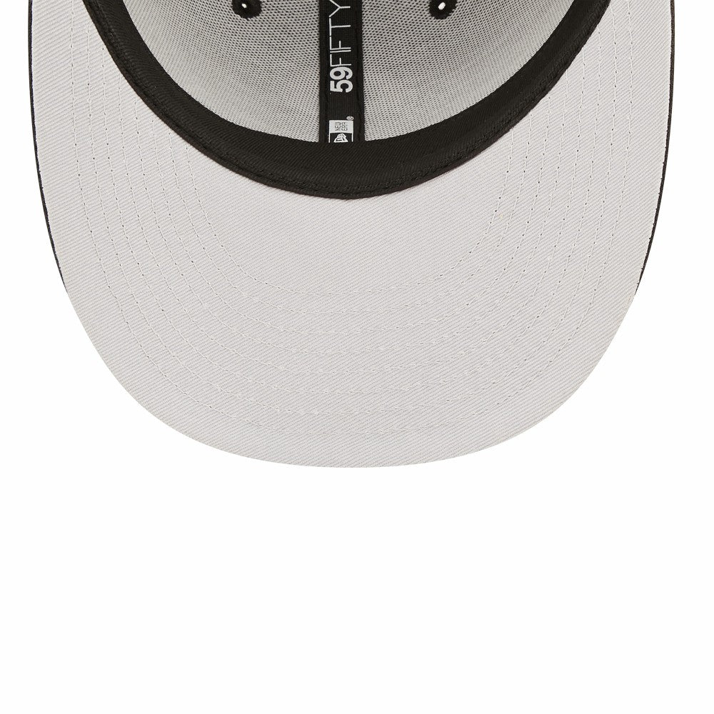 Milwaukee Brewers New Era Black & White Low Profile 59FIFTY Fitted Hat - New Era Online