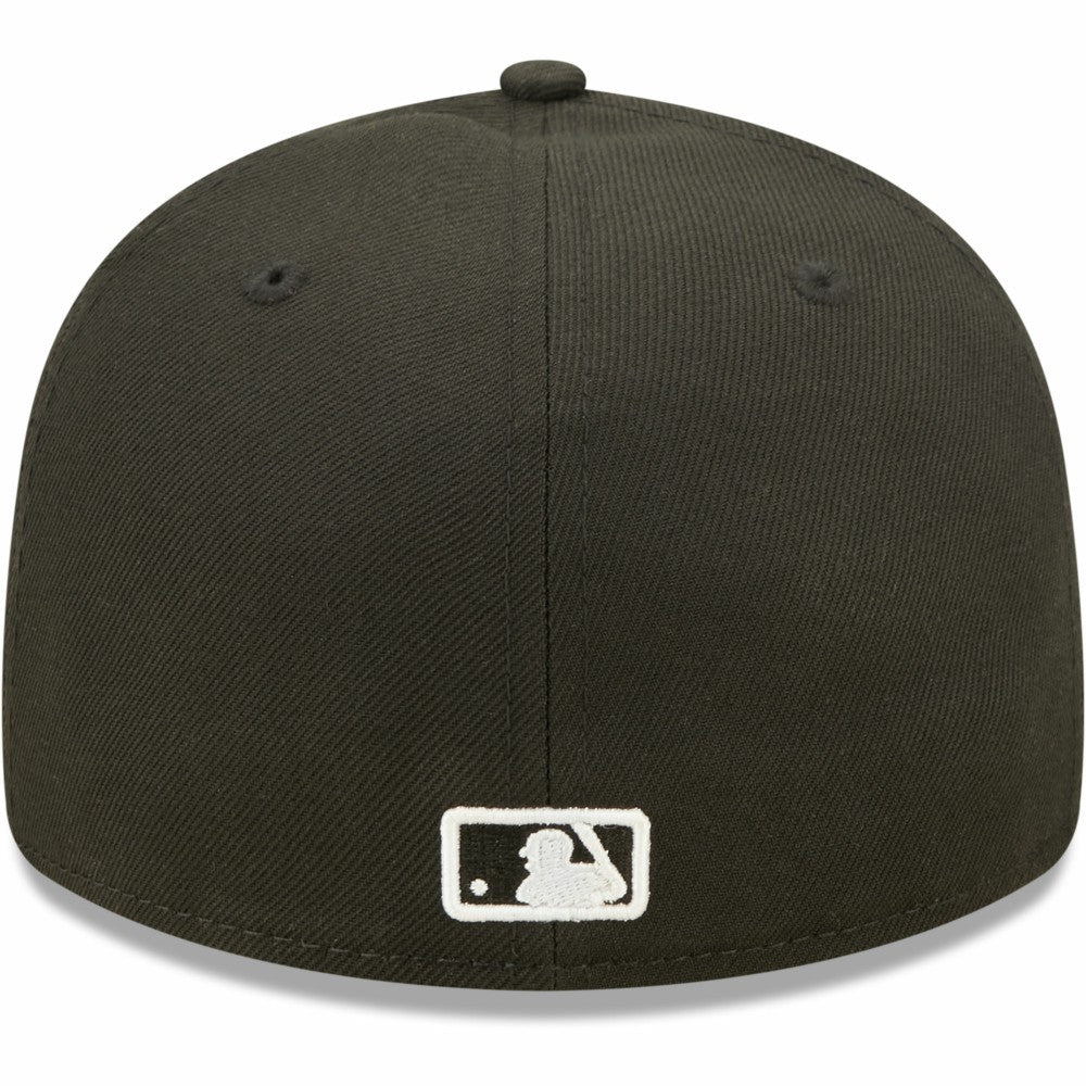 Miami Marlins New Era Black & White Low Profile 59FIFTY Fitted Hat - New Era Sale